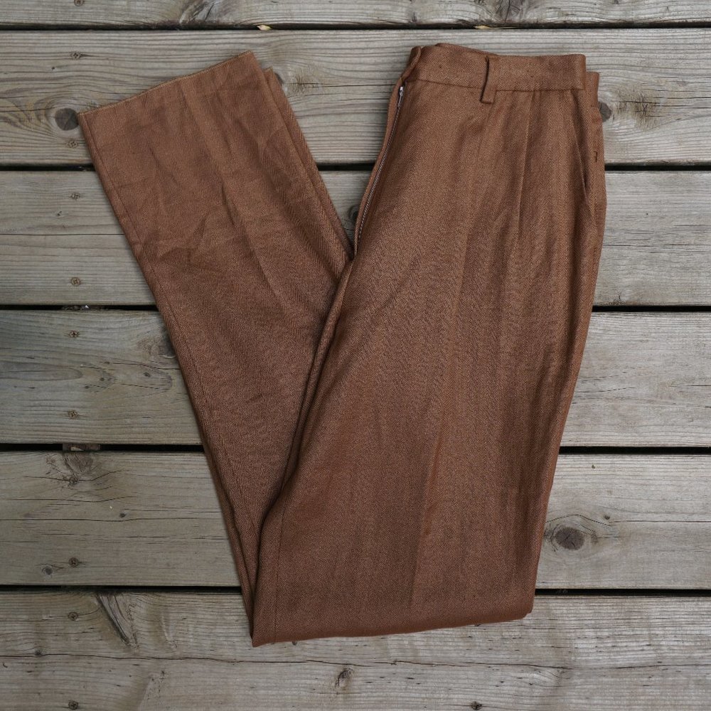 NWT Giorgio's of Palm Beach Pleated Linen Trousers